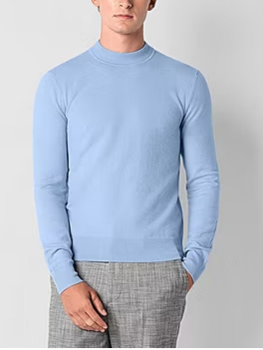J. FERRAR Sweater in Light Blue  -BB